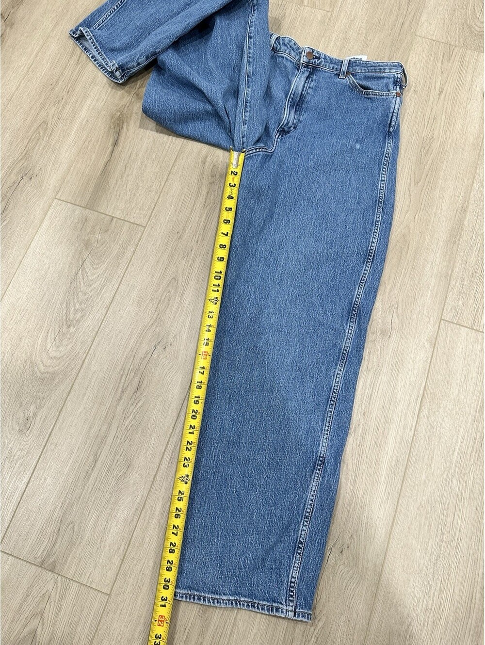 Wrangler Barrel Jeans Womens 31 High Rise Cowboy 652 Western Country Farmer - Picture 13 of 16
